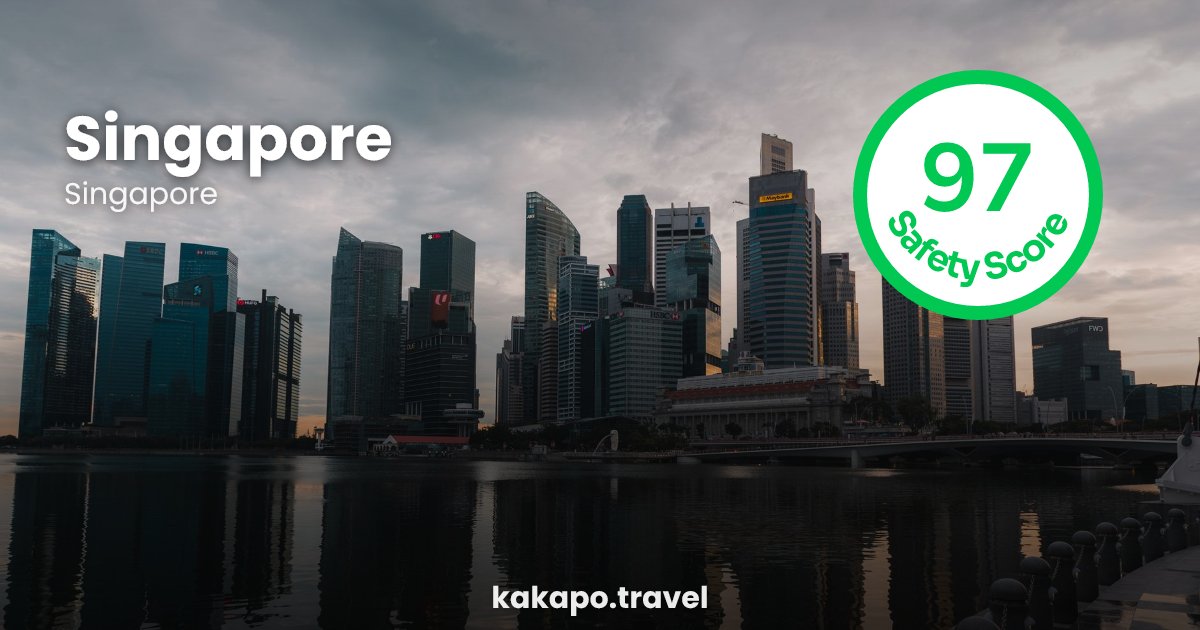 Singapore, Singapore — safety score 97 out of 100