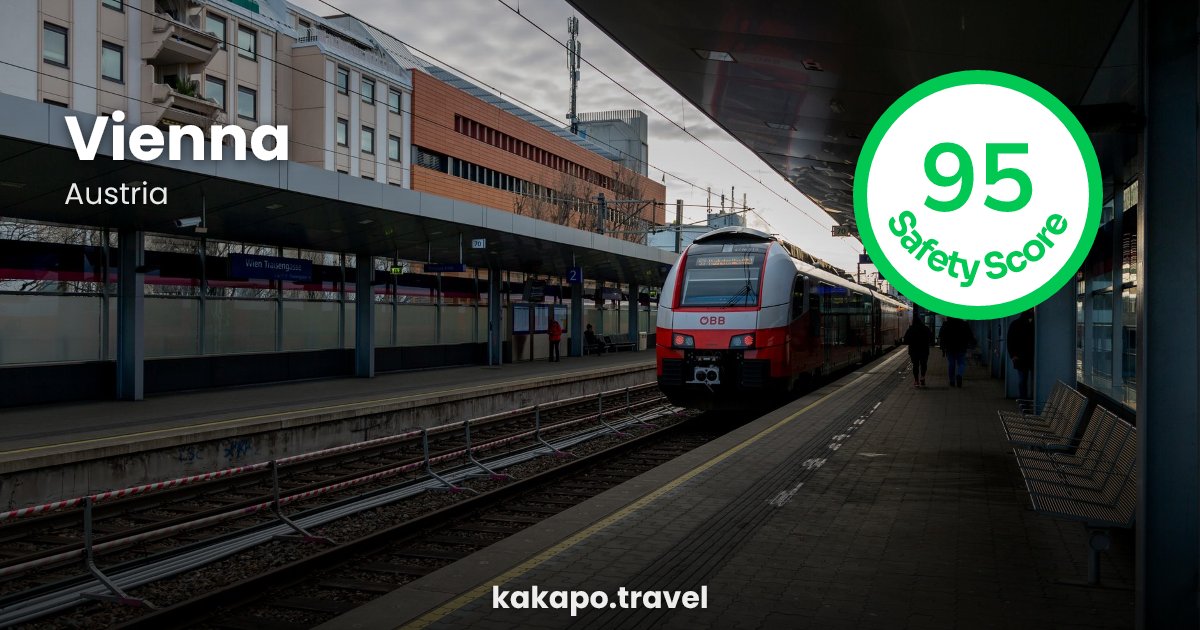 Vienna, Austria — safety score 95 out of 100