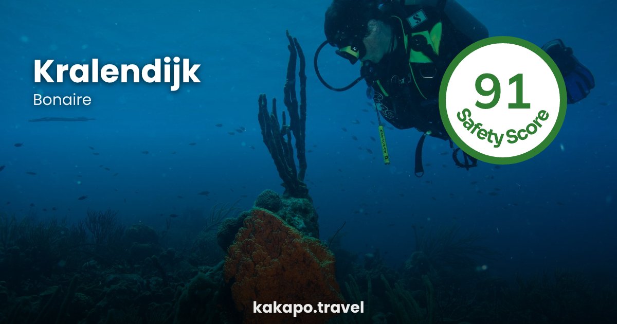 Kralendijk, Bonaire — safety score 91 out of 100