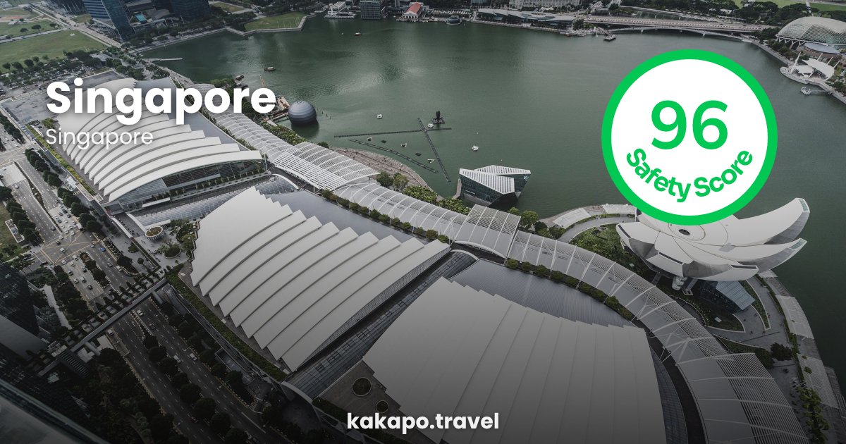 Singapore, Singapore — safety score 96 out of 100