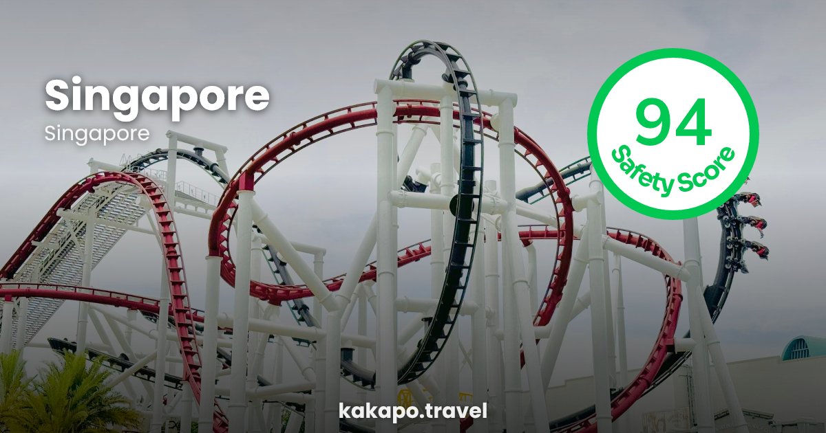 Singapore, Singapore — safety score 94 out of 100
