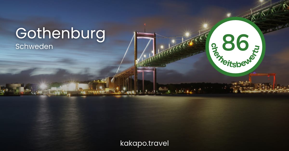Ist Gothenburg, Schweden sicher? Reiseguide 2026