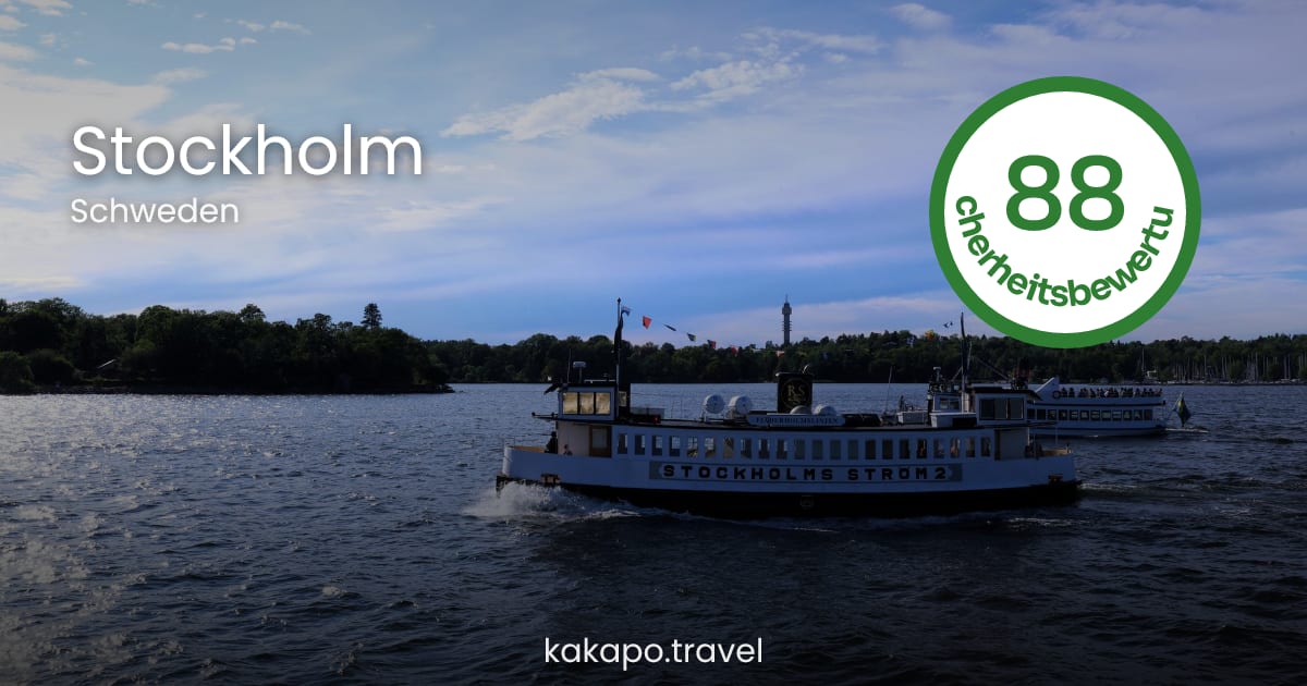 Ist Stockholm, Schweden sicher? Reiseguide 2026