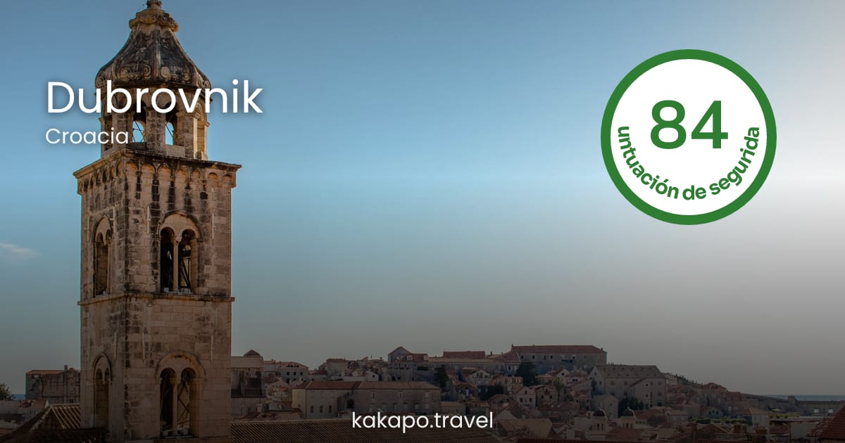 ¿Es seguro visitar Dubrovnik, Croacia? Guía 2026
