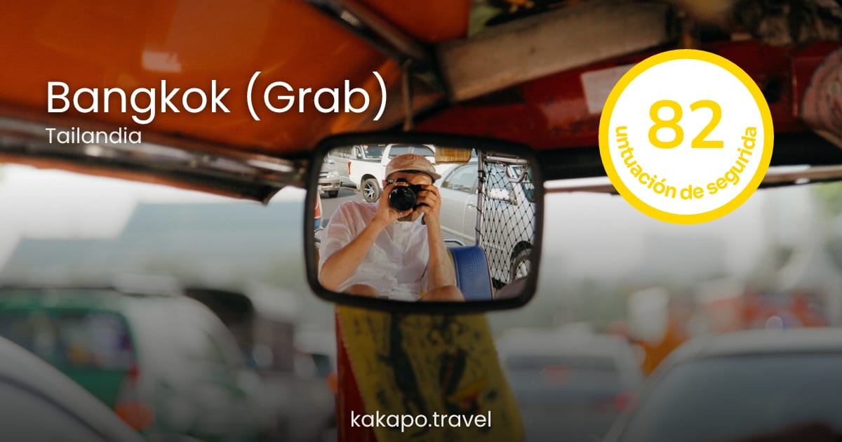 ¿Es seguro Grab en Bangkok? Guía honesta 2026