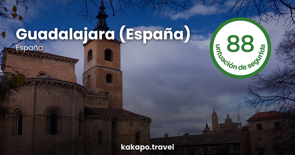 ¿Es Guadalajara, España segura? Guía 2026