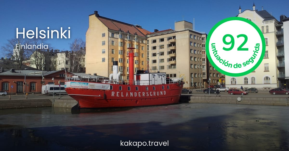 ¿Es seguro Helsinki, Finlandia? Guía 2026