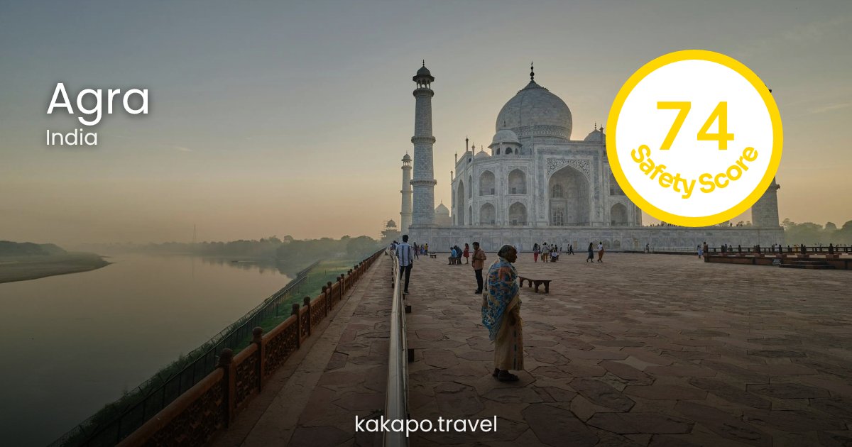 Is Agra, India safe? — Kakapo travel safety guide
