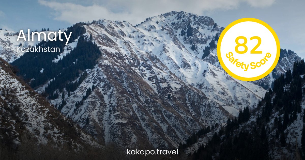 Is Almaty, Kazakhstan safe? — Kakapo travel safety guide