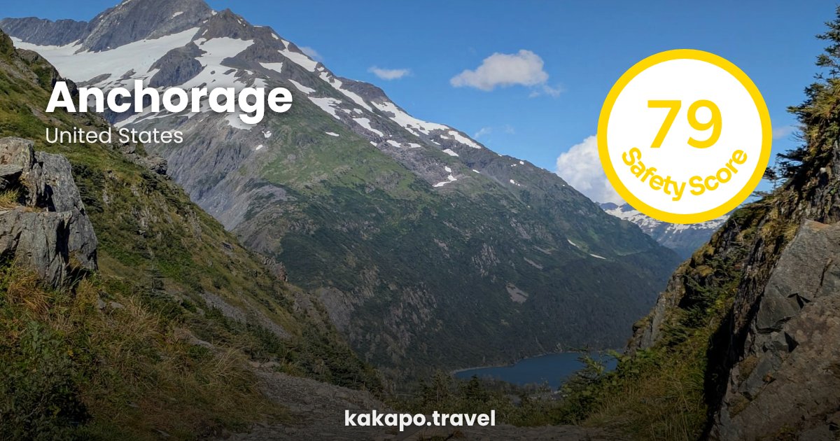 Is Anchorage, United States safe? — Kakapo travel safety guide