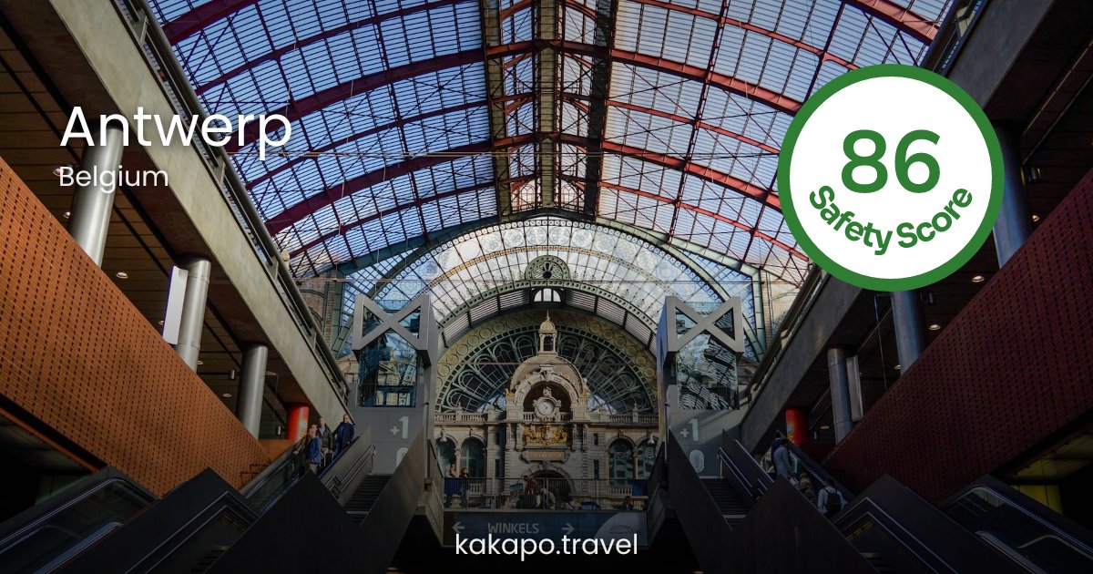 Is Antwerp, Belgium safe? — Kakapo travel safety guide