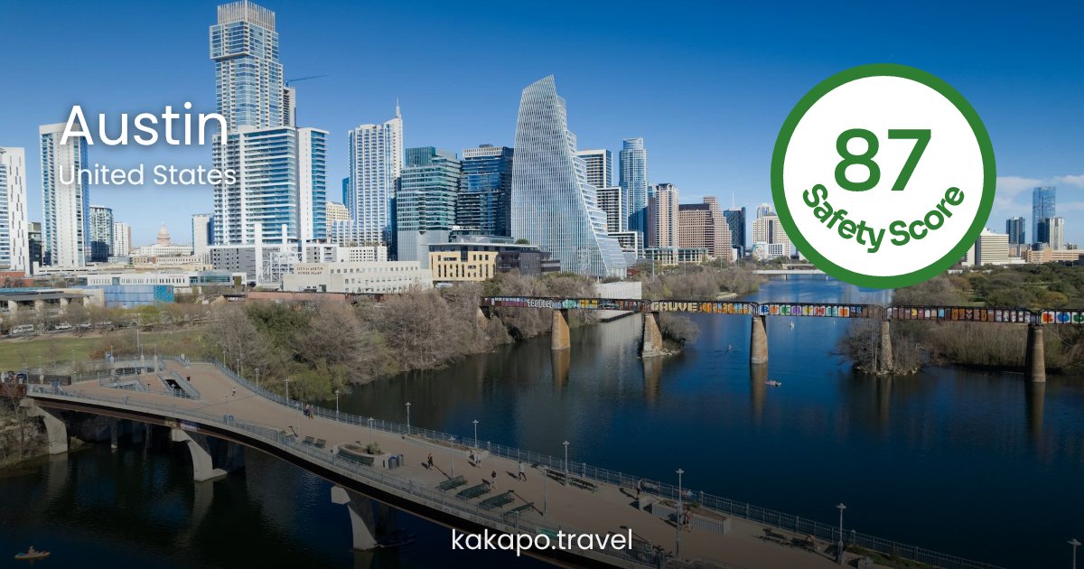Is Austin, United States safe? — Kakapo travel safety guide