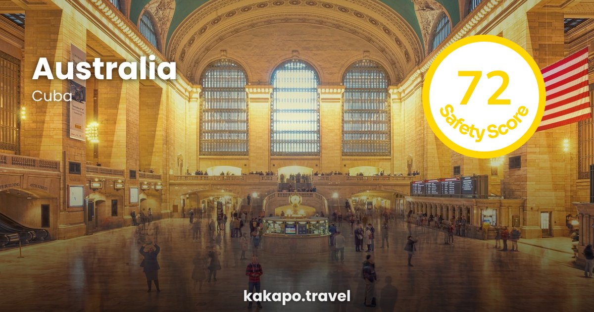 Is Australia, Cuba safe? — Kakapo travel safety guide