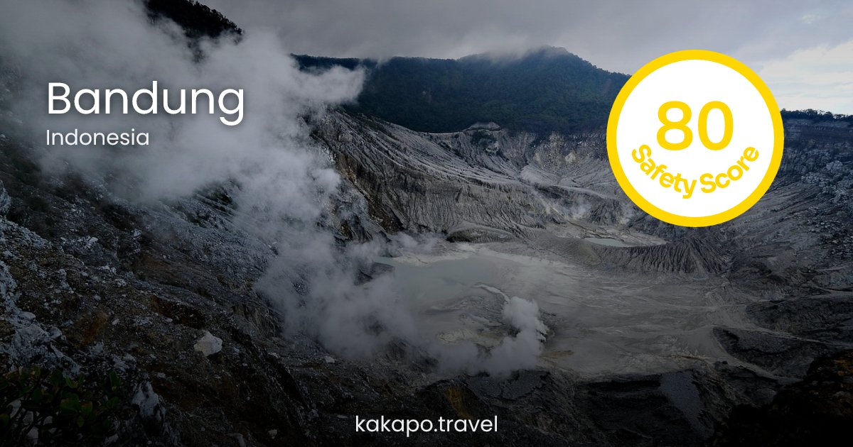 Is Bandung, Indonesia safe? — Kakapo travel safety guide
