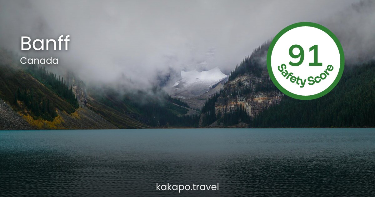 Is Banff, Canada safe? — Kakapo travel safety guide