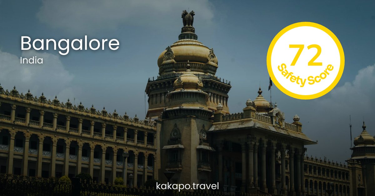 Is Bangalore, India safe? — Kakapo travel safety guide