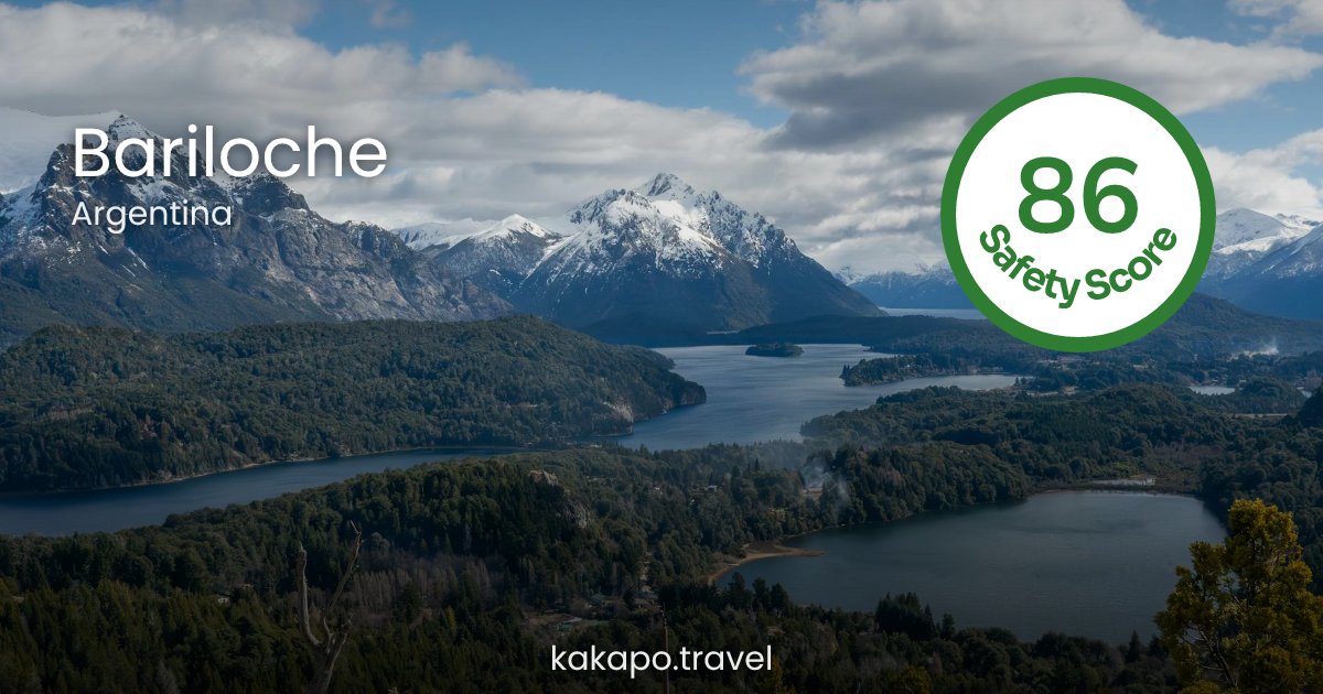 Is Bariloche, Argentina safe? — Kakapo travel safety guide