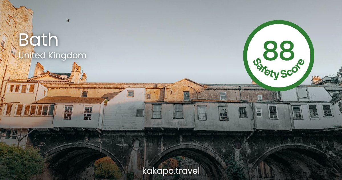Is Bath, United Kingdom safe? — Kakapo travel safety guide