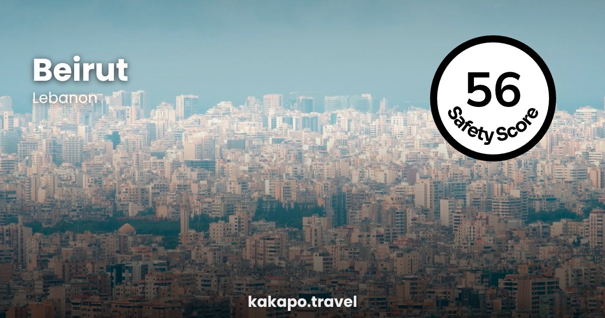 Is Beirut, Lebanon safe? — Kakapo travel safety guide