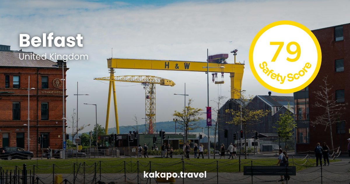 Is Belfast, United Kingdom safe? — Kakapo travel safety guide