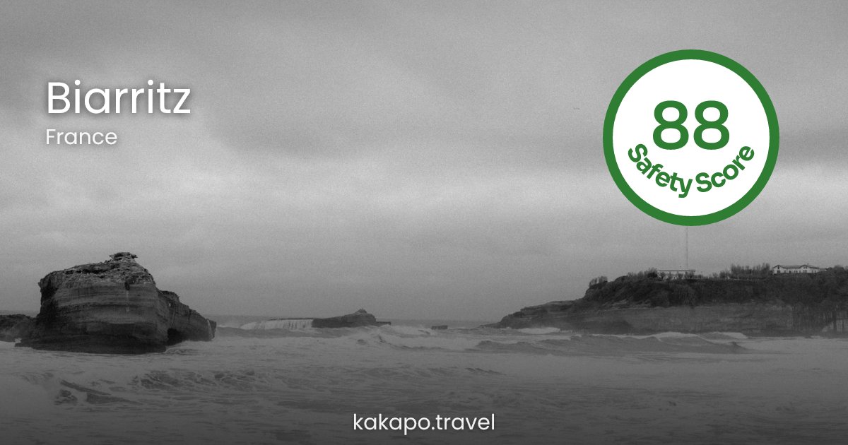 Is Biarritz, France safe? — Kakapo travel safety guide
