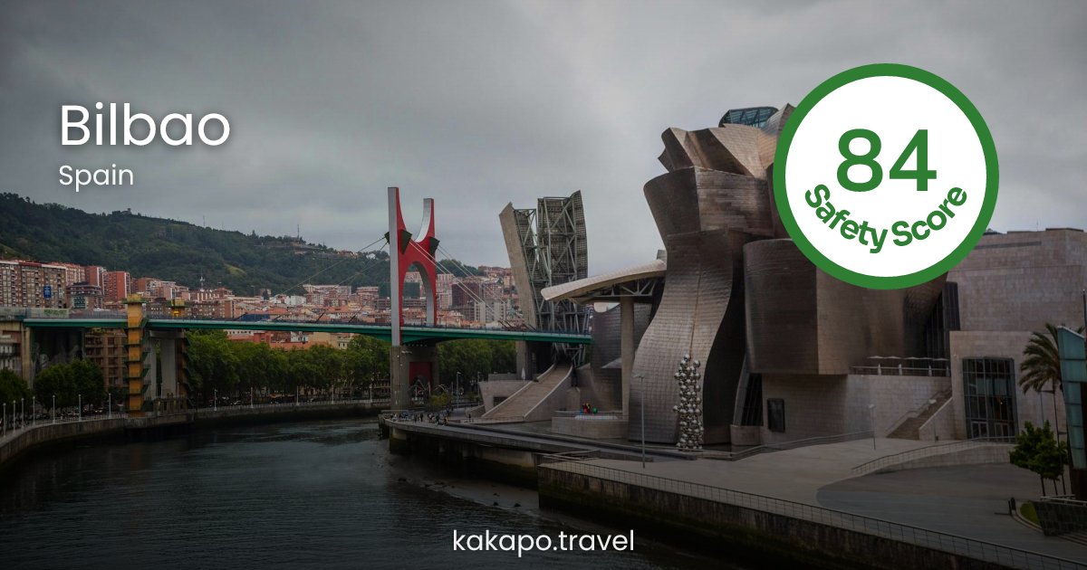 Is Bilbao, Spain safe? — Kakapo travel safety guide
