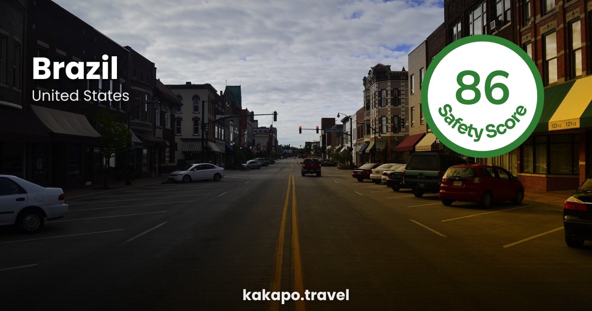 Is Brazil, United States safe? — Kakapo travel safety guide