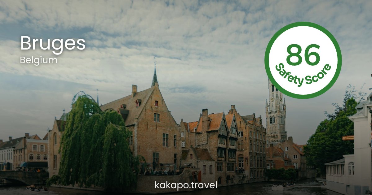Is Bruges, Belgium safe? — Kakapo travel safety guide