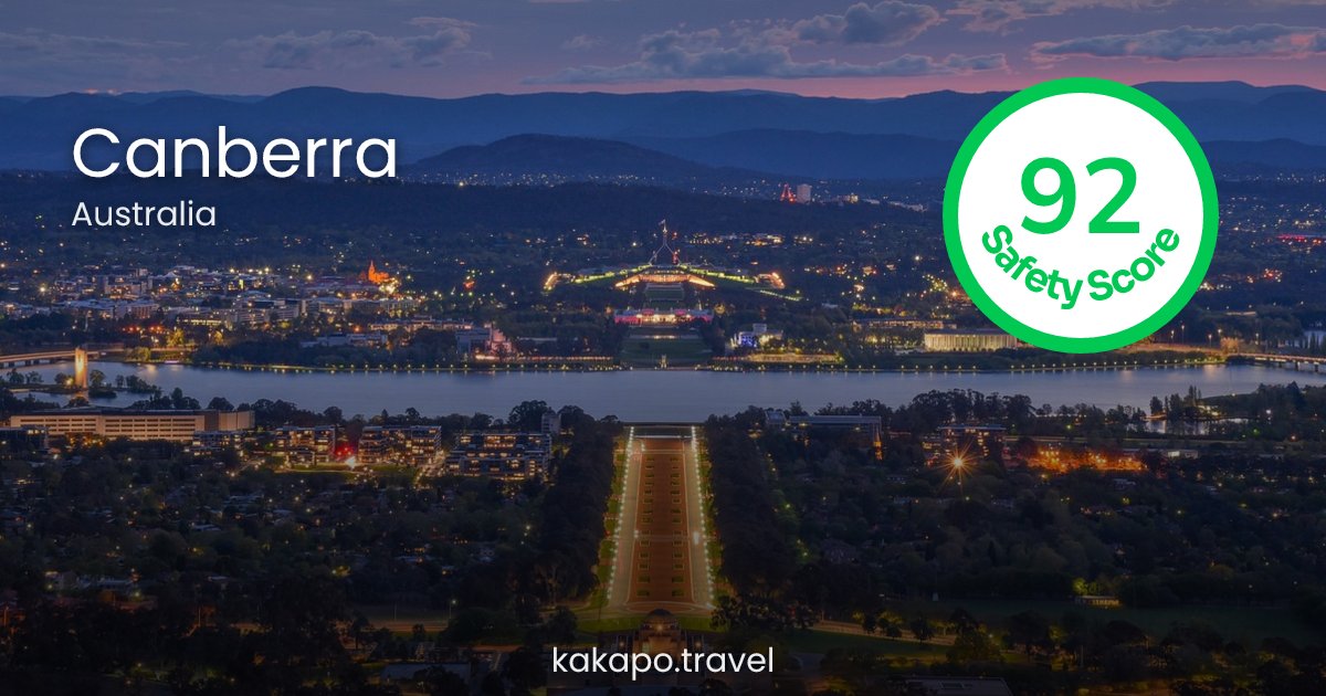 Is Canberra, Australia safe? — Kakapo travel safety guide