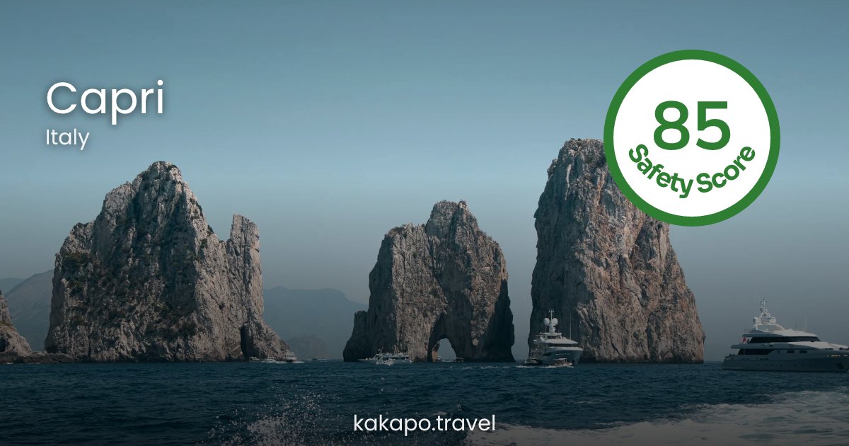 Is Capri, Italy safe? — Kakapo travel safety guide
