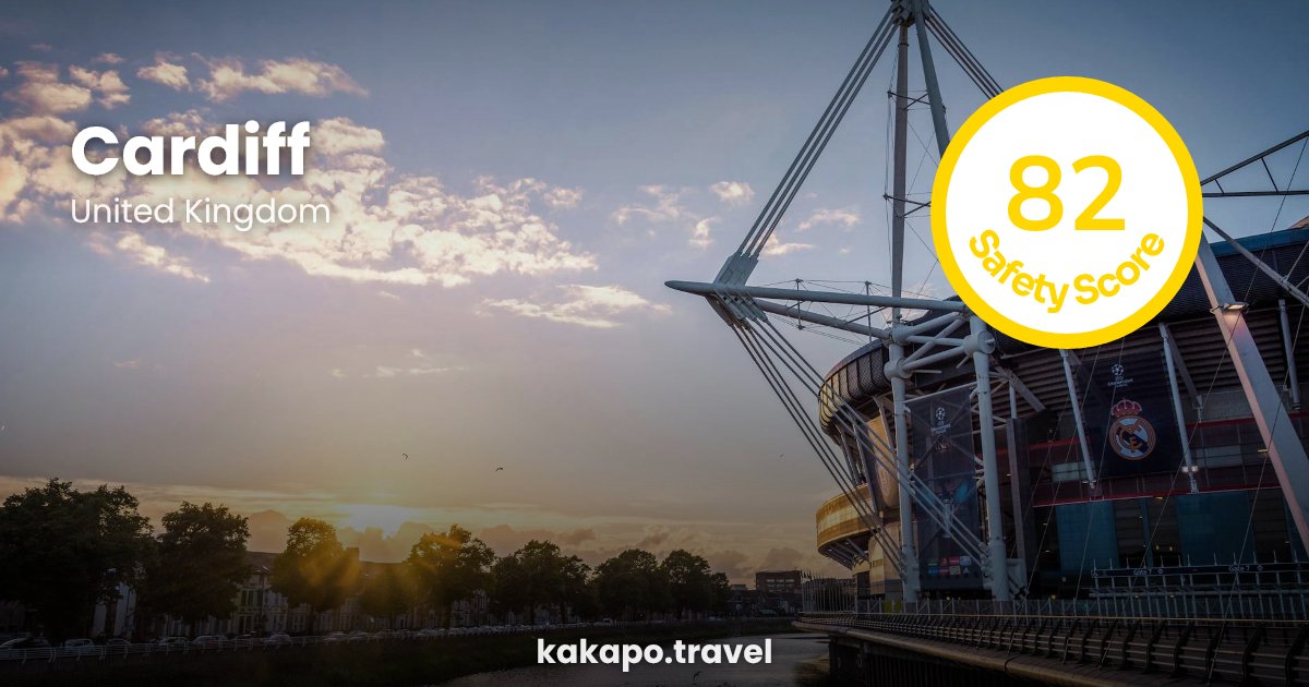 Is Cardiff, United Kingdom safe? — Kakapo travel safety guide