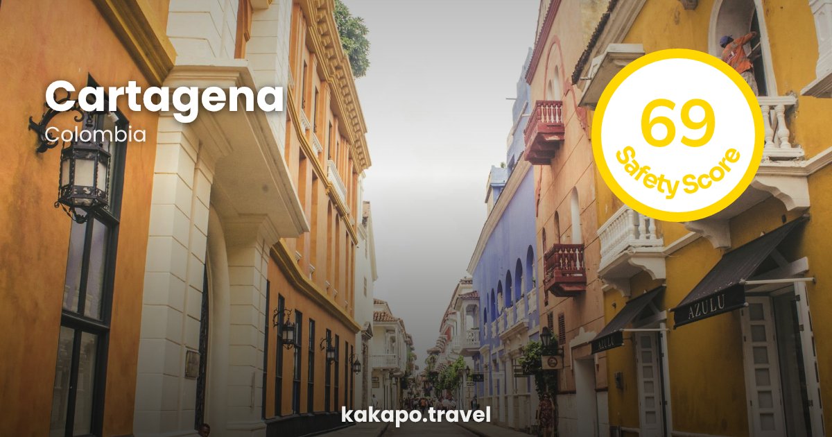 Is Cartagena, Colombia safe? — Kakapo travel safety guide