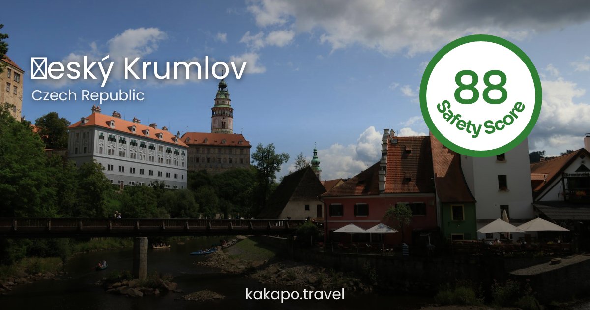 Is Český Krumlov, Czech Republic safe? — Kakapo travel safety guide