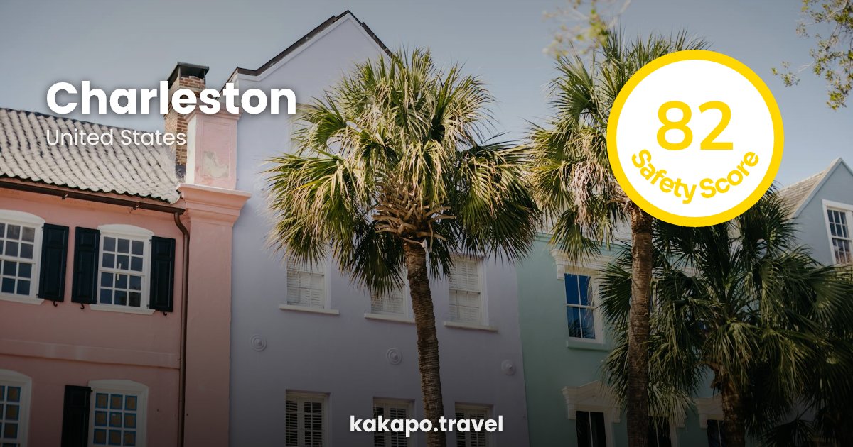 Is Charleston, United States safe? — Kakapo travel safety guide