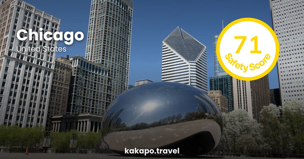 Is Chicago, United States safe? — Kakapo travel safety guide