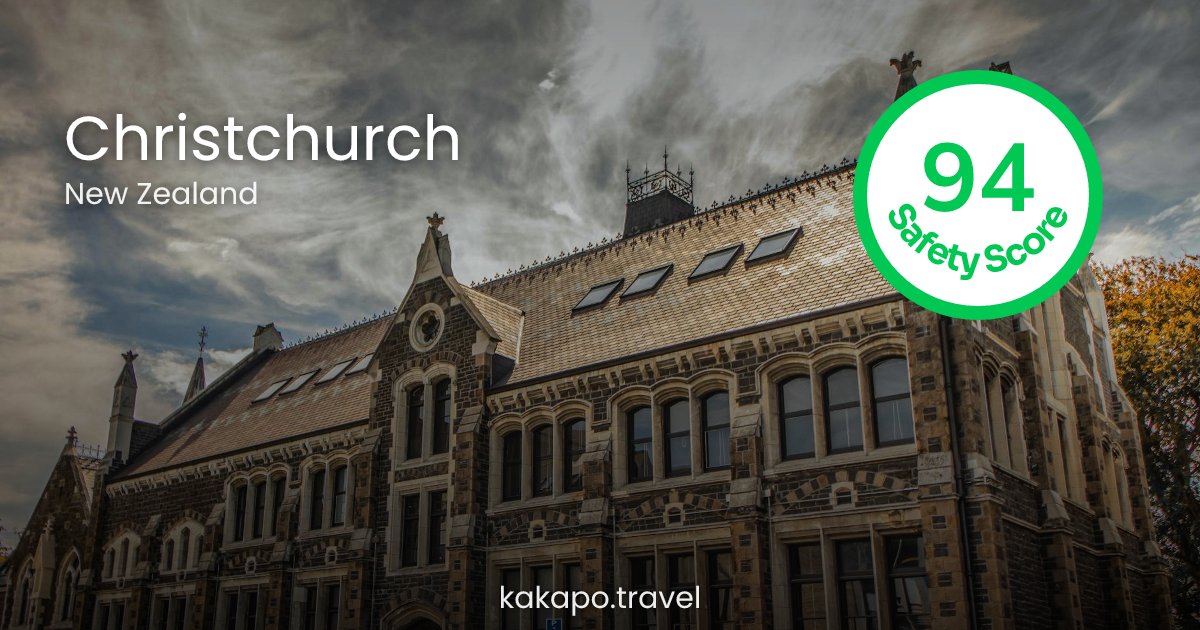 Is Christchurch, New Zealand safe? — Kakapo travel safety guide