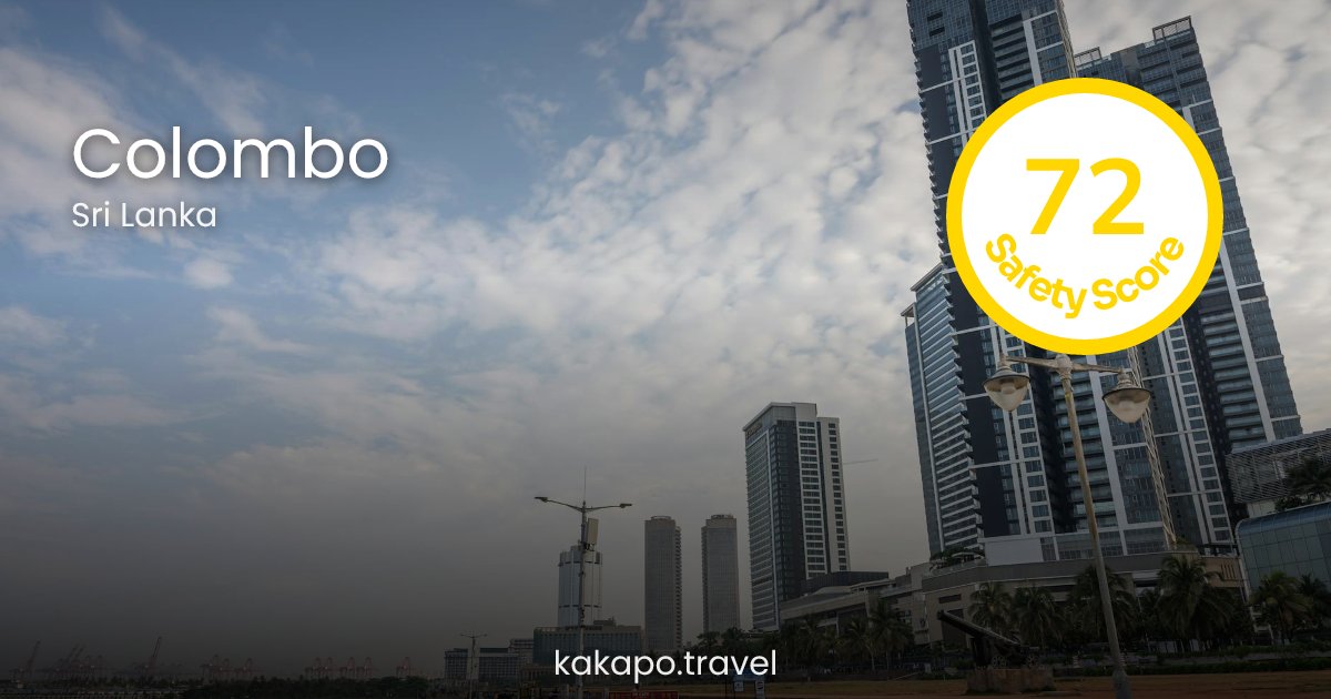 Is Colombo, Sri Lanka safe? — Kakapo travel safety guide