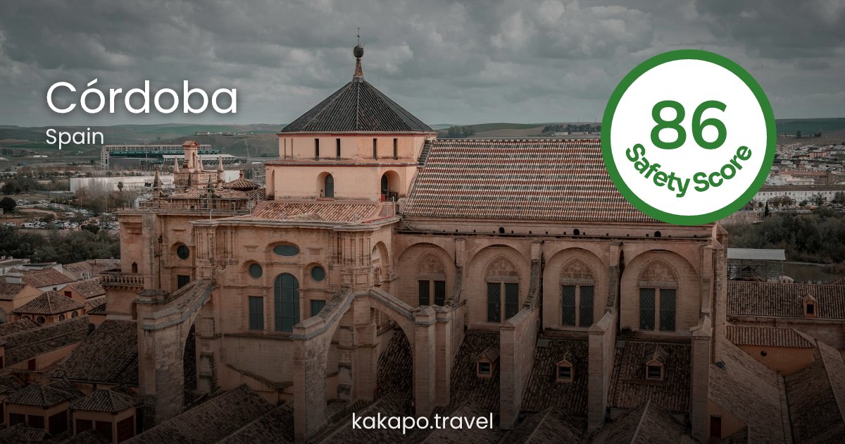 Is Córdoba, Spain safe? — Kakapo travel safety guide