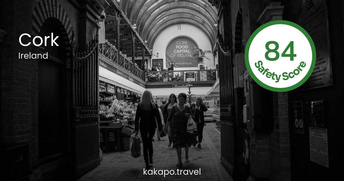 Is Cork, Ireland safe? — Kakapo travel safety guide