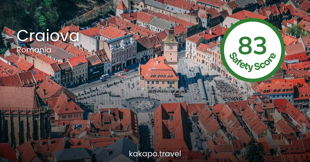 Is Craiova, Romania safe? — Kakapo travel safety guide