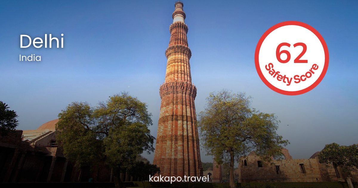 Is Delhi, India safe? — Kakapo travel safety guide