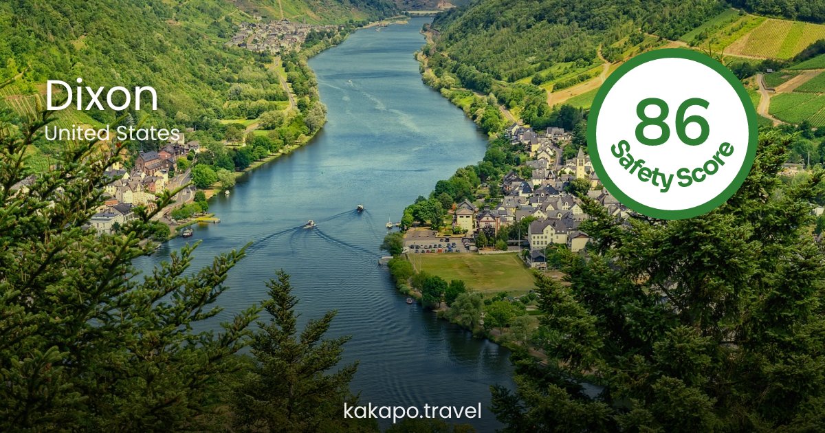 Is Dixon, United States safe? — Kakapo travel safety guide