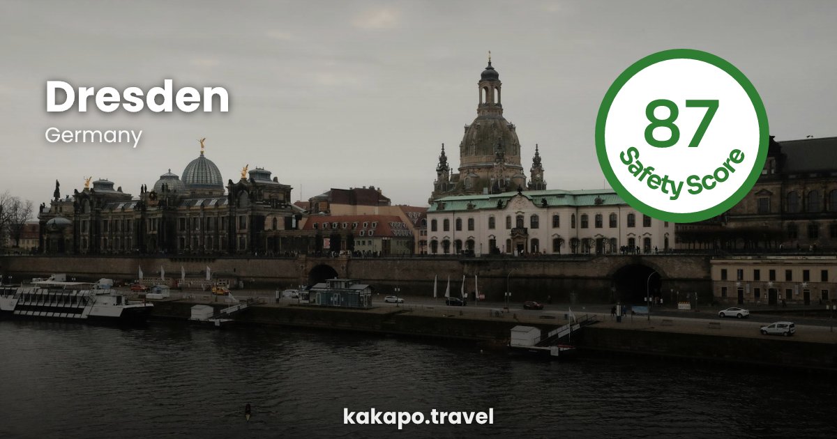 Is Dresden, Germany safe? — Kakapo travel safety guide