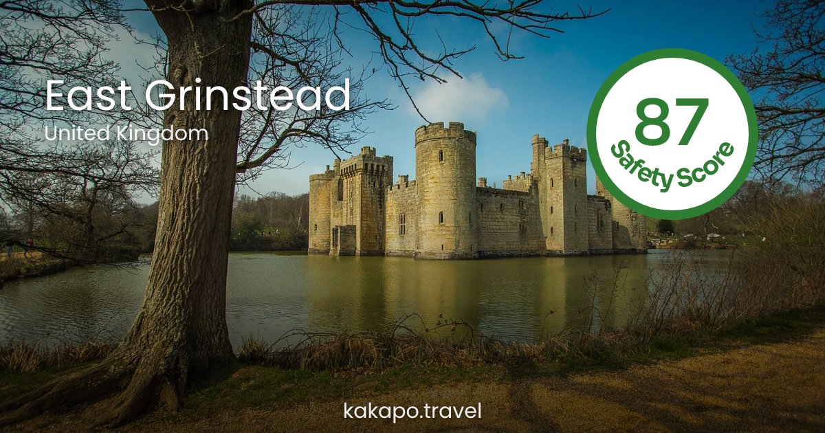 Is East Grinstead, United Kingdom safe? — Kakapo travel safety guide