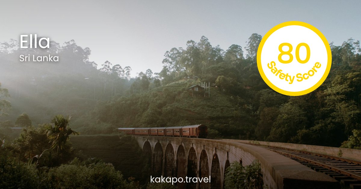Is Ella, Sri Lanka safe? — Kakapo travel safety guide