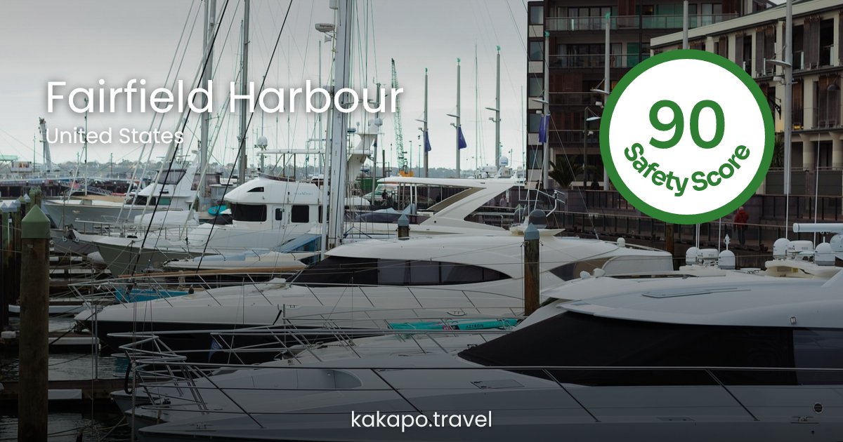 Is Fairfield Harbour, United States safe? — Kakapo travel safety guide
