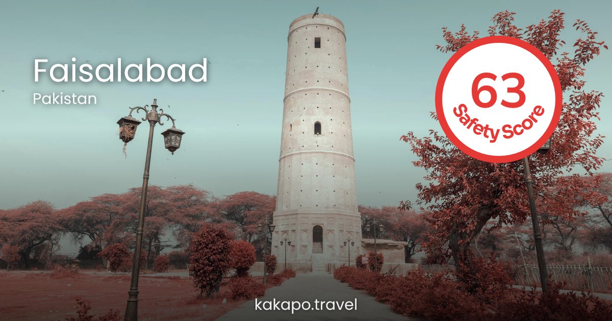 Is Faisalabad, Pakistan safe? — Kakapo travel safety guide