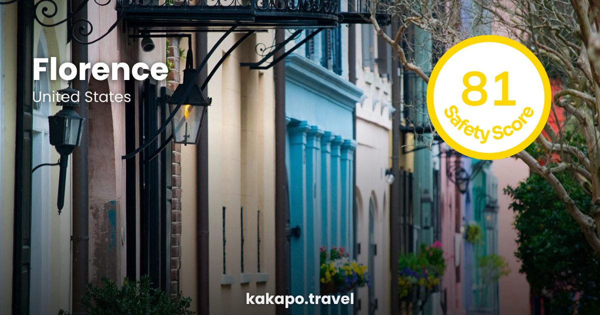 Is Florence, United States safe? — Kakapo travel safety guide