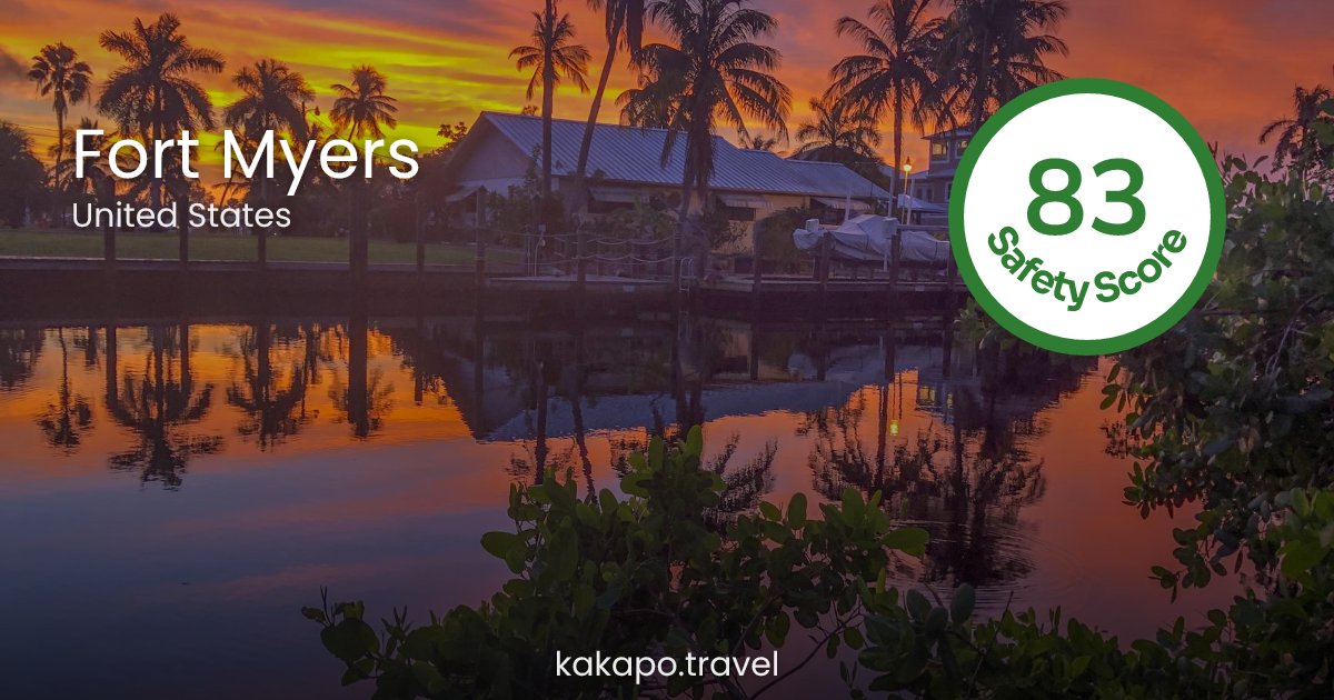 Is Fort Myers, United States safe? — Kakapo travel safety guide