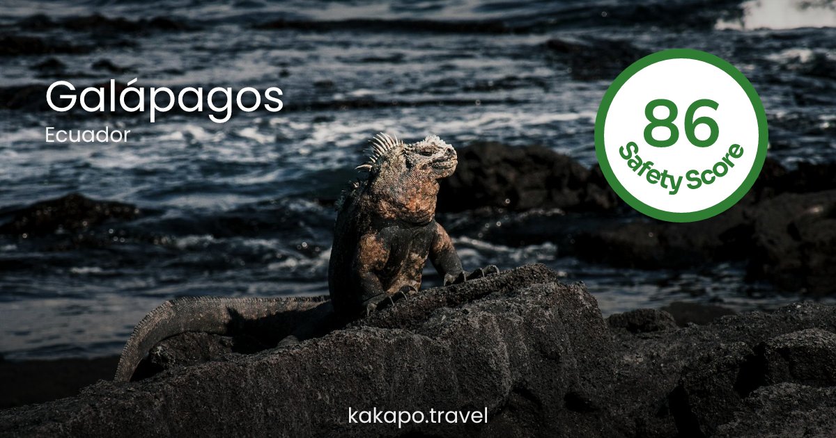 Is Galápagos, Ecuador safe? — Kakapo travel safety guide